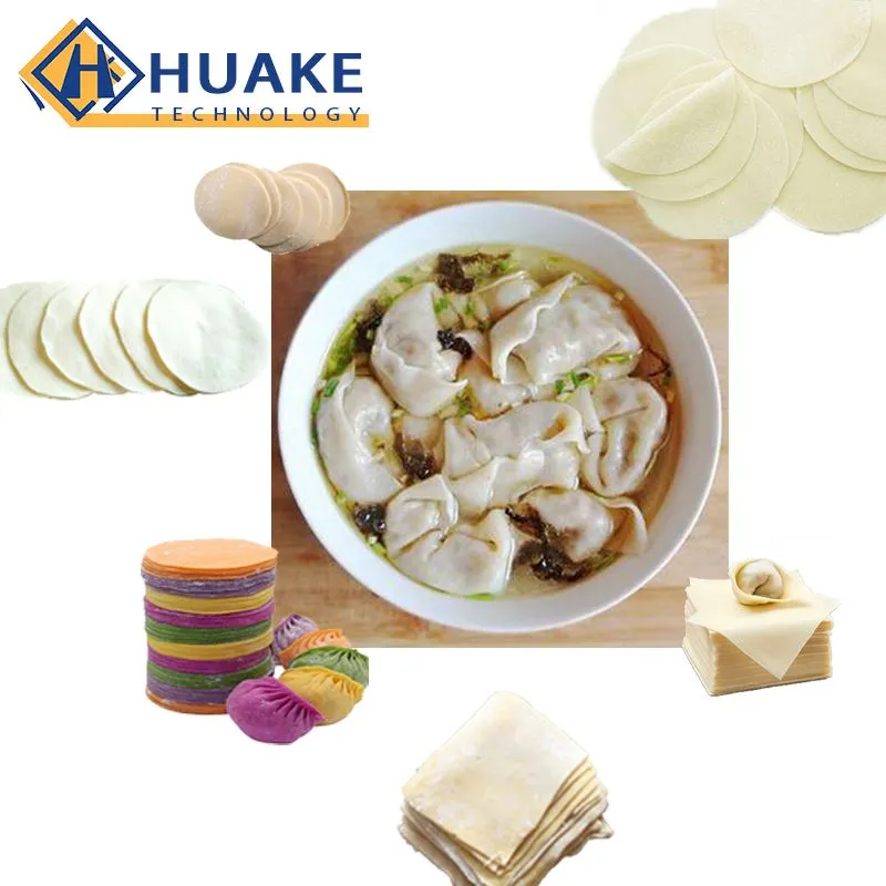 Automatický stroj na výrobu Wontonových obalov Wonton Knedlíkový stroj na výrobu obalov na kožu