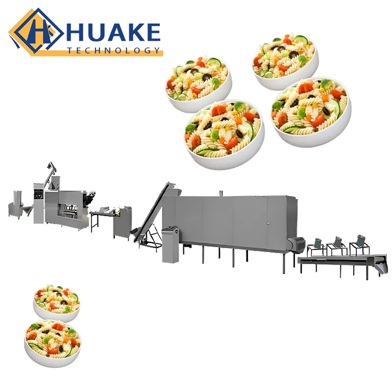 Intelligent Pasta Production Line | 500KG/H Efficient Production Capacity | EU CE Certification | 25 Countries Worldwide Customer Verification